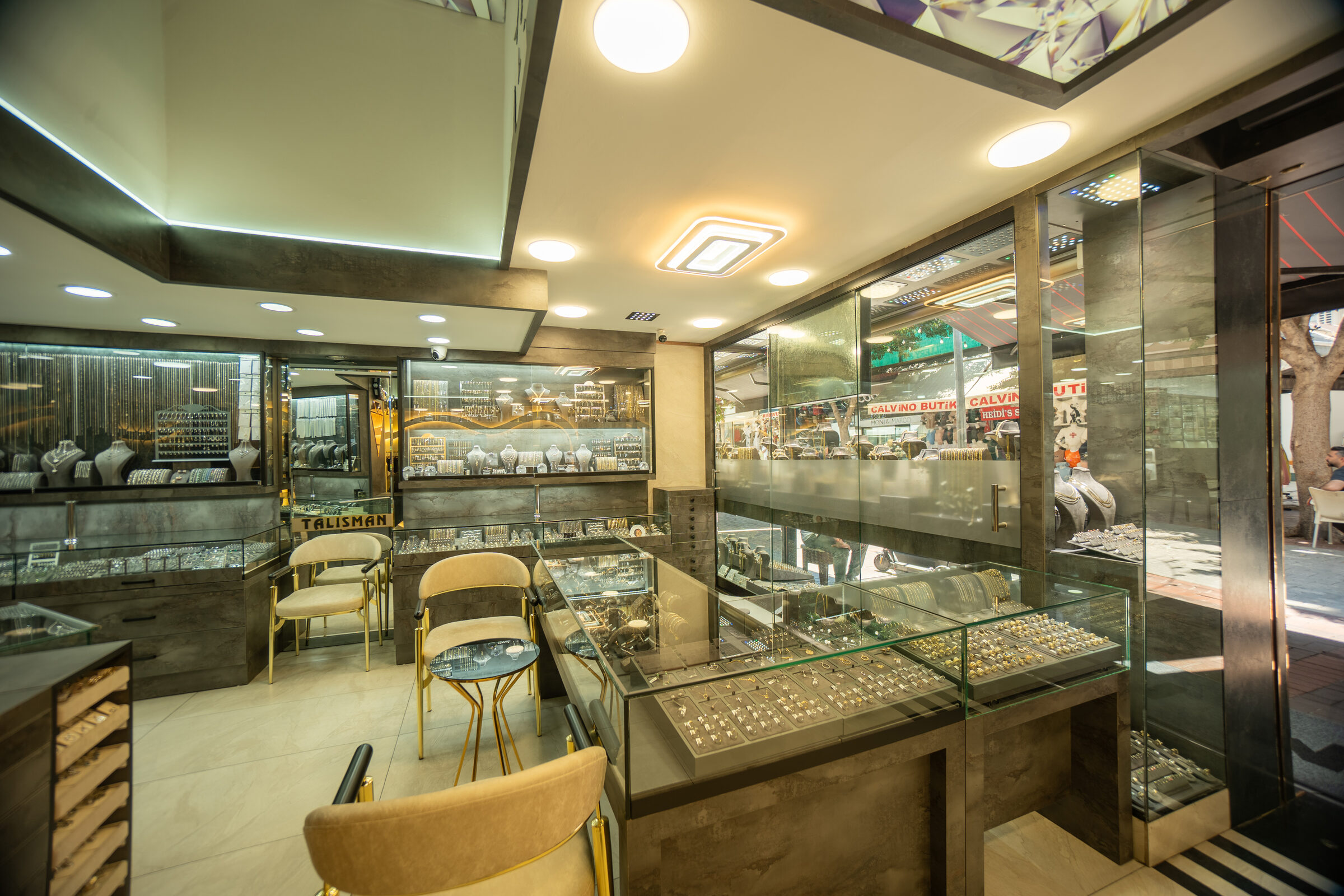 Talisman Jewellery showroom in central Alanya